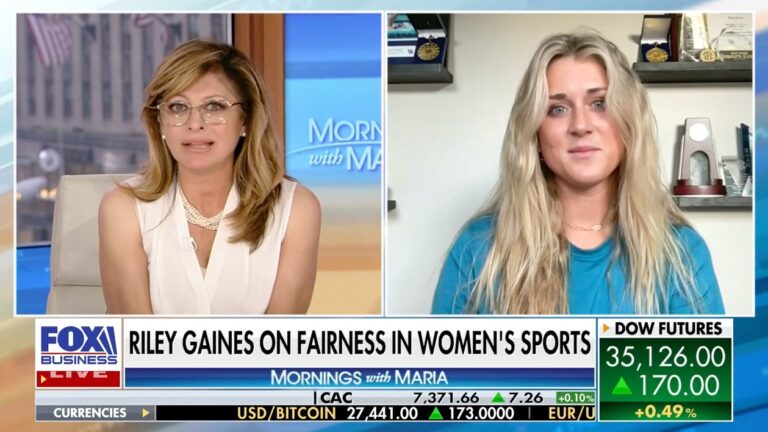 Riley Gaines hits back at 'Squad' Dem calling her testimony 'transphobic':  You're a 'misogynist